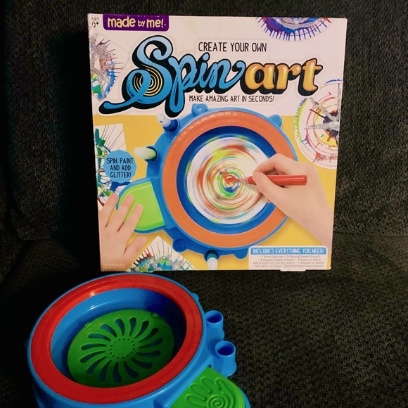 🌻4/$20 Made By Me Create Your Own Spinart - Picture 3 of 14